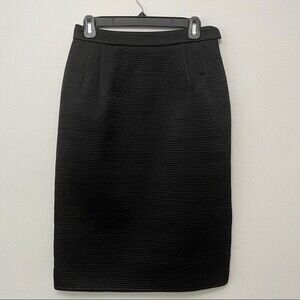 Mary McFadden Couture Black Skirt size 12